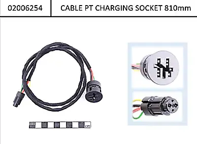 Bosch Charge Port cable 810mm 2022, Smart System