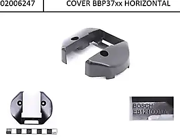 Bosch Cover for Lockmodul Axial 2022, for Horiz. Battery, Smart System