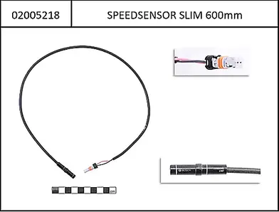 Bosch Speed Sensor Slim 600mm 600mm, f. Gen4 i625Wh, f. HT/TRK