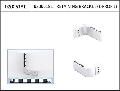 Bosch L-Profile for Bosch lock module for Winora Gent/Lady InTube
