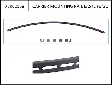 Carrier mounting rail Easylife Easylife LA70002R '21