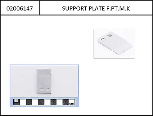 Bosch Support Plate for Bosch lock modulel & L-Profile 