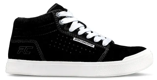 Ride Concepts Vice Mid Youth Black/White - EU38/US6 
