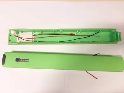Batterideksel Inside L grønt