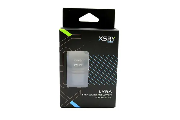 Lykt foran XSRY Lyra USB 